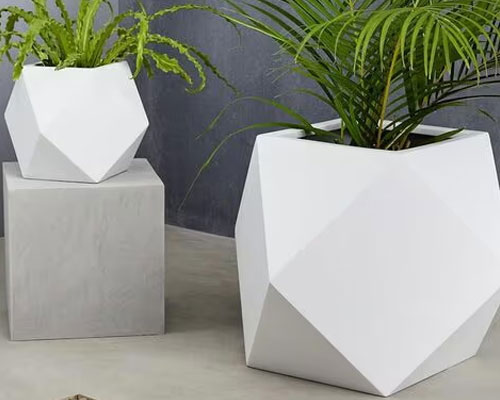 GEOMETRICAL FRP PLANTER