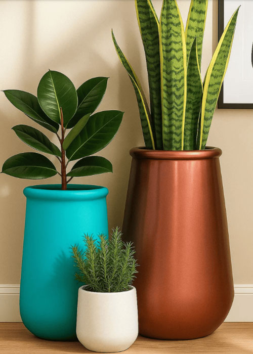 Large Rectangular FRP Planter